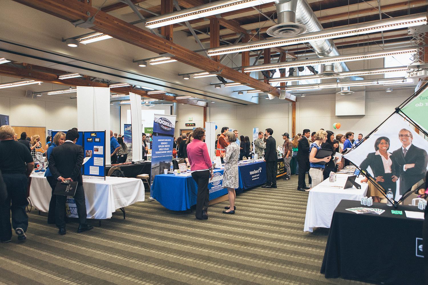 A networking event is held in Upper Gwinn