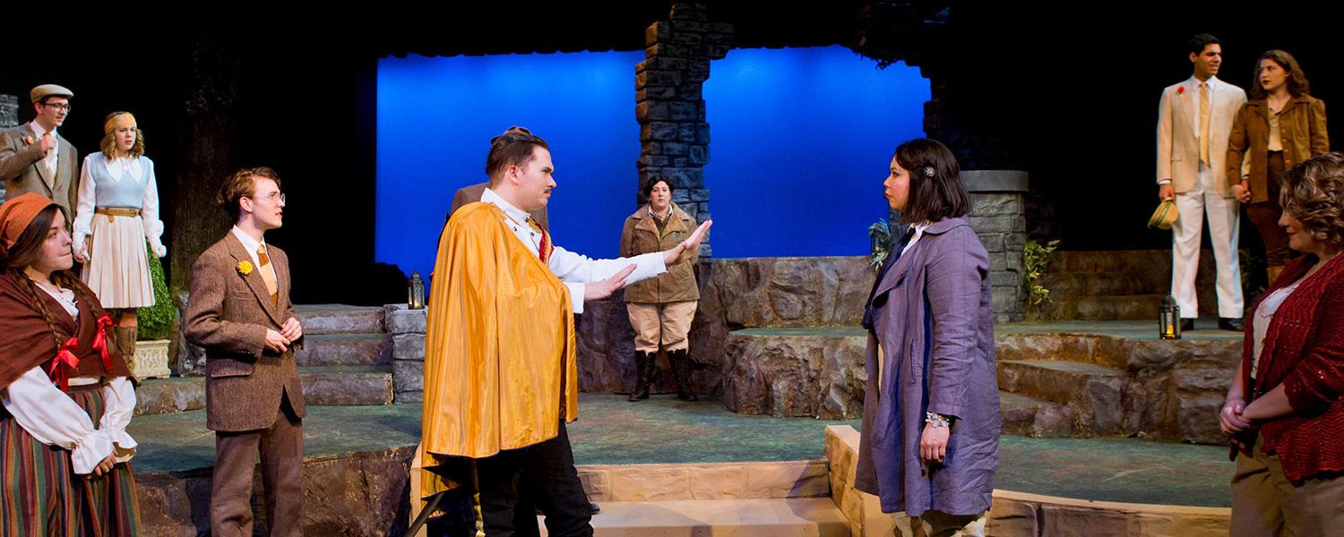 A theatre production at Seattle Pacific University